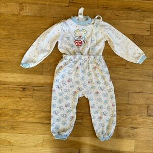 Vintage infant bear outfit